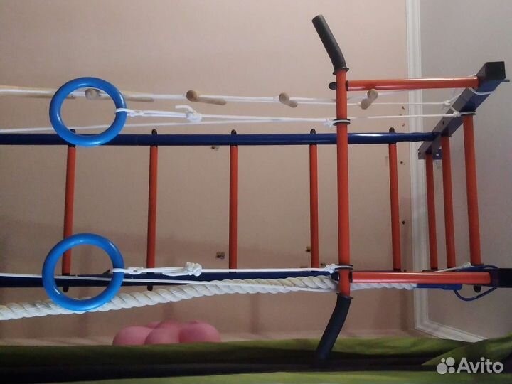 Новый детский спортивный комплекс, шведская стенка