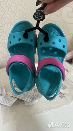 Сандали и сабо crocs детские