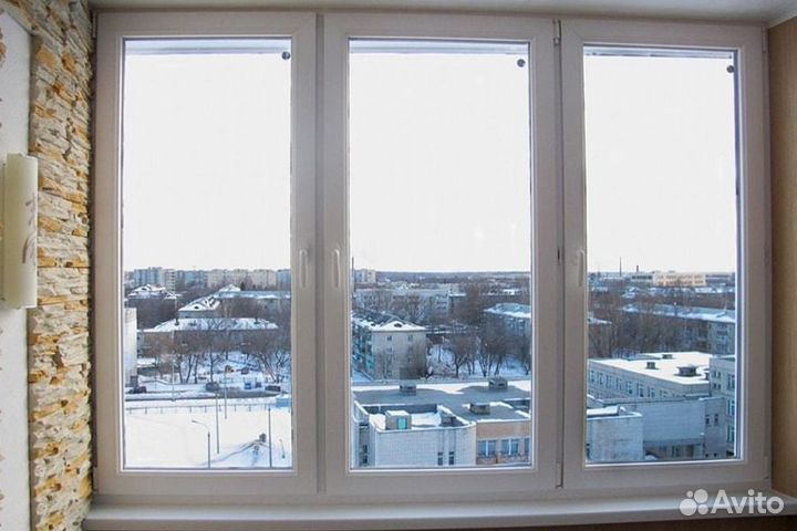 Пластиковые окна на заказ с установкой