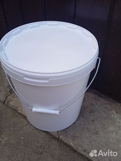 Ведра пластиковые 10л, 18 л бу