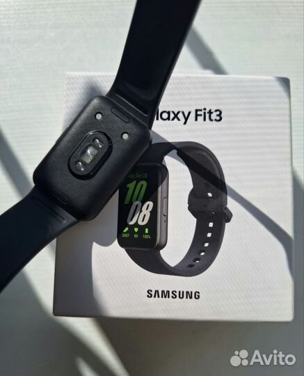 Фитнес-браслет Samsung Galaxy Fit 3 Графитовый