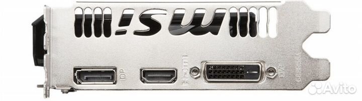 Видеокарта msi radeon rx560 4 gb