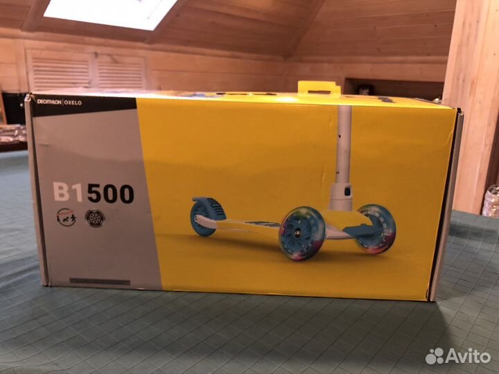 Самокат детский трехколесный из Декатлона