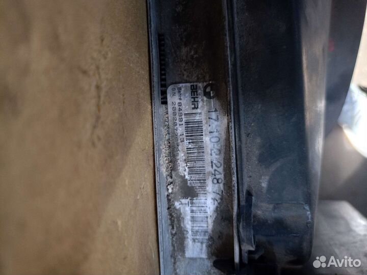 Радиатор с интеркулером