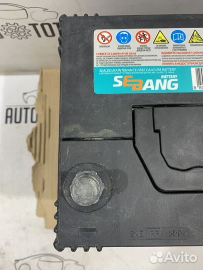Аккумулятор Sebang SMF75D23KL 65AH(580A)