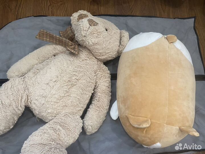 Мягкая игрушка корги мишка