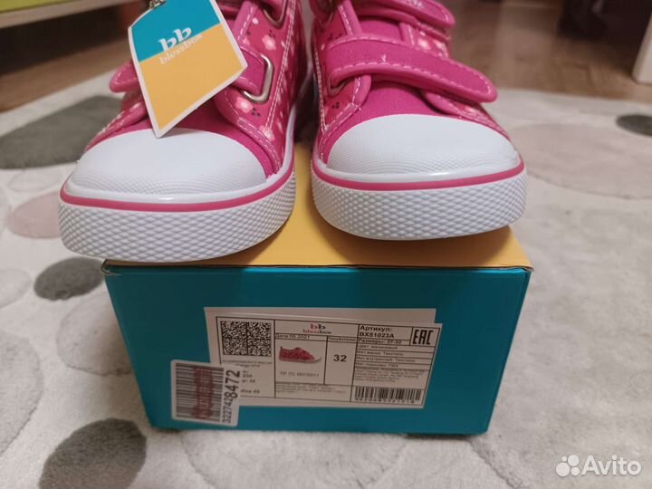 Кеды для девочки