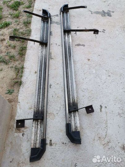 Подножки пороги Mitsubishi Pajero