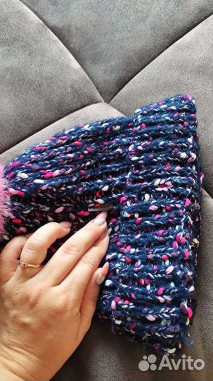 Шапка зимняя для девочки 50