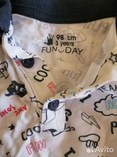 Рубашка поло свитшот для мальчика 86