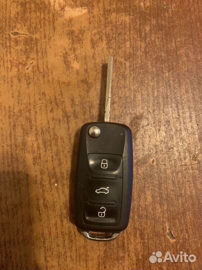 Ключ зажигания volkswagen polo