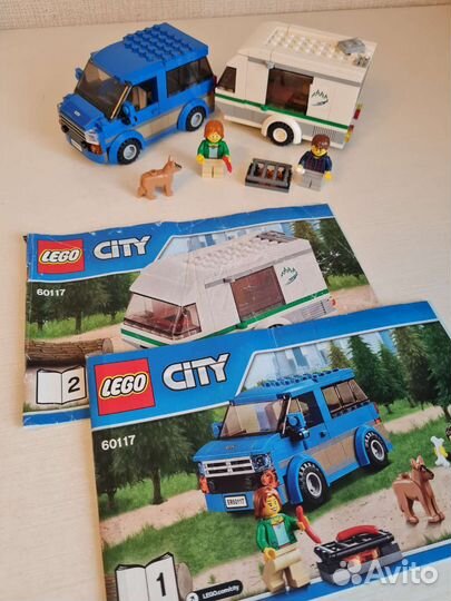 Lego City 60117 Фургон и дом на колёсах