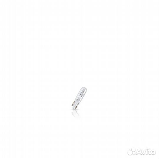 Лампа накаливания сигнальная w3w w2.1x9.5d original 12v 2w картон 10 шт (цена за штуку)