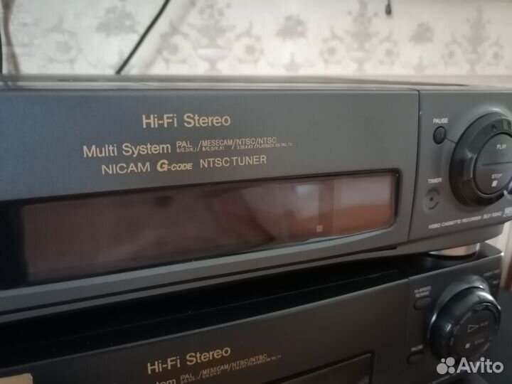 Видеомагнитофон sony hi fi стерео