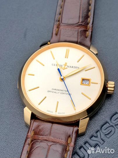 Золотые Ulysse Nardin Classico 40 mm