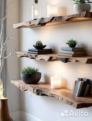 Полка из массива дерева