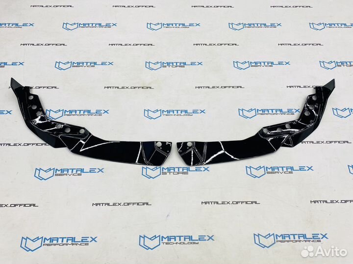 Сплиттер BMW G2O рестайлинг, M performance, глянец