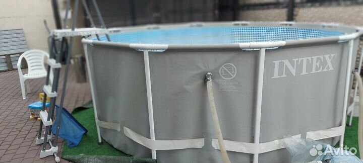 Каркасный бассейн intex 366*122