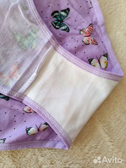 Набор трусиков 10 штук для девочки 7 8 9 10 лет