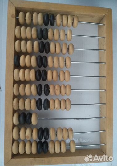 Счёты деревянные амбарные 16*25