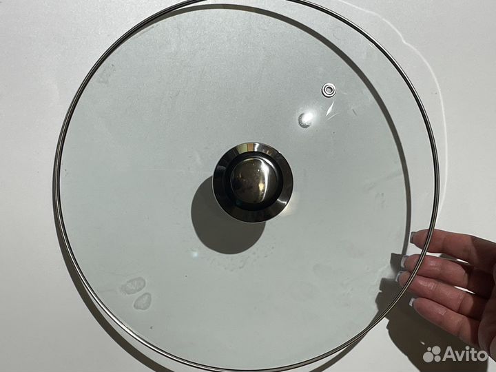 Крышка стеклянная для сковородок и кастрюль