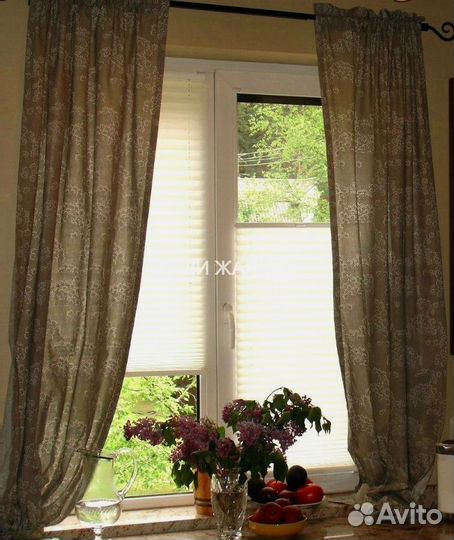 Жалюзи шторы плиссе