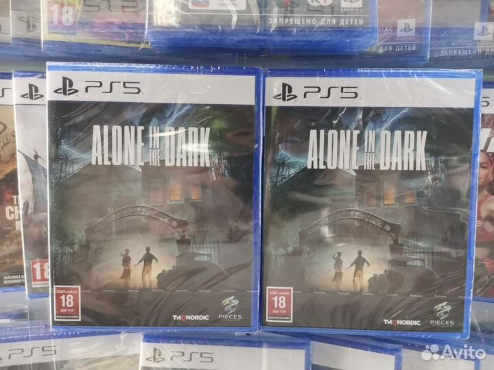 Alone in the Dark Ps5 диск новый наличие