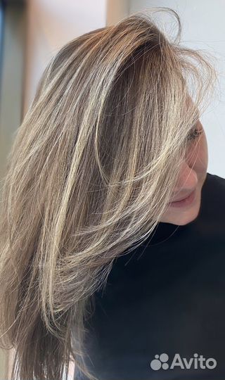 Сложное окрашивание,Блонд,AirTouch,Шатуш,Балаяж