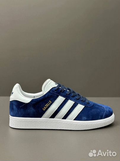Кроссовки Adidas Gazelle синие 8