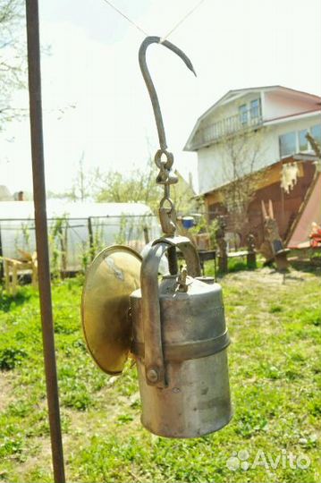 Ацетиленовая шахтерская лампа 850zf Германия