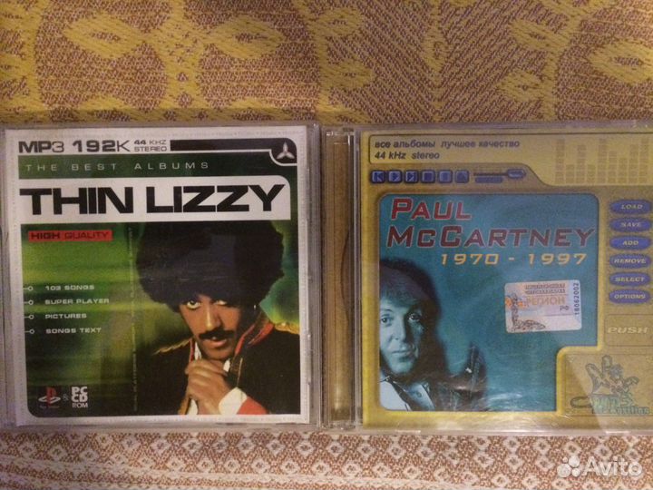 CD аудио, DVD-mp3