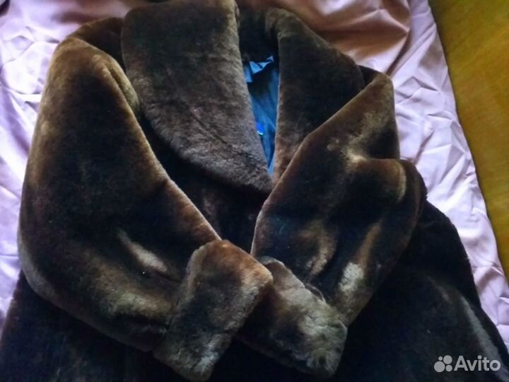 Шуба мутон, б/у. пр-во Россия