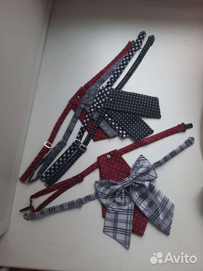 Галстуки для девочки в школу