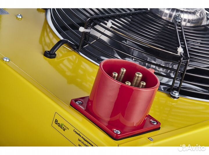 Пушка тепловая электрическая Ballu Master BHP-M-15 прямоугольная проф (7,5/15кВт,12,6кг,380В)