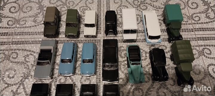 Коллекционные модели автомобилей машинки