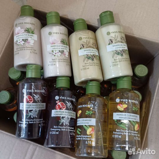 Гели, мыло жидкое, молочко для тела Ив Роше