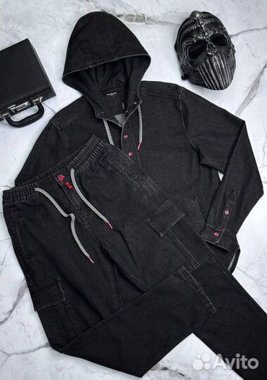 Джинсовый костюм мужской Kiton