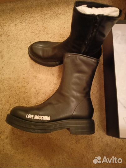 Полусапоги женские Love moschino оригинал