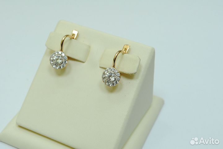 Золотые серьги