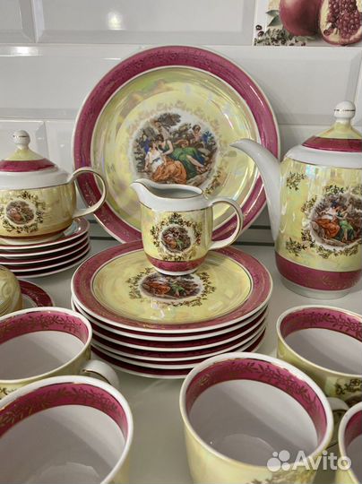 Чайный сервиз Мадонна 30 предметов. Полный