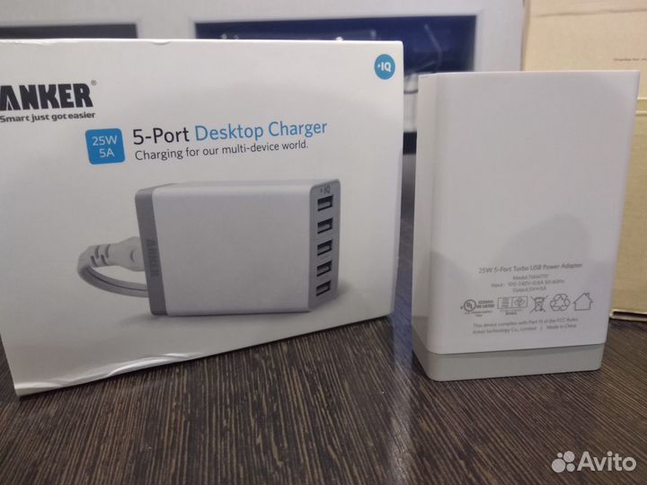 Зарядное устройство Anker 25W 5-Port