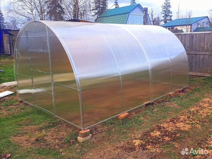 Теплица арочная 3х6, каркас