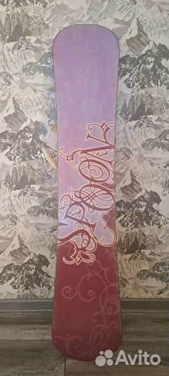 Сноуборд Spoon Angel 137cm+крепления К2 Charm