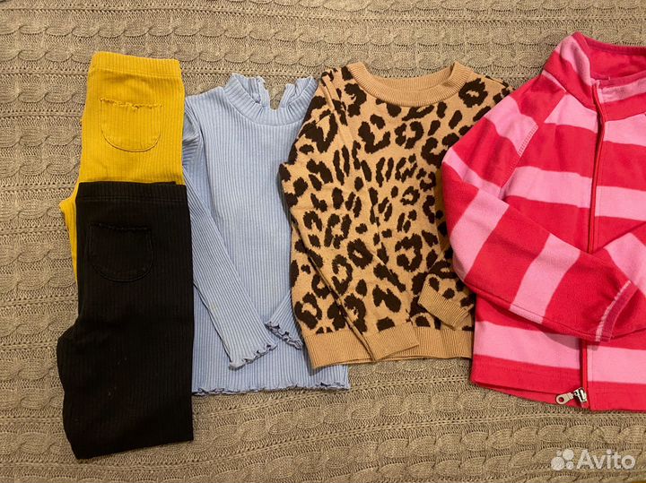 Вещи пакетом для девочки 110 см mango, H&M, Zara