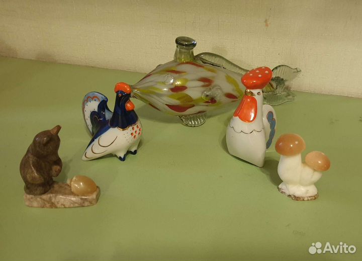 Галка-открывалка, солонки и ложки С