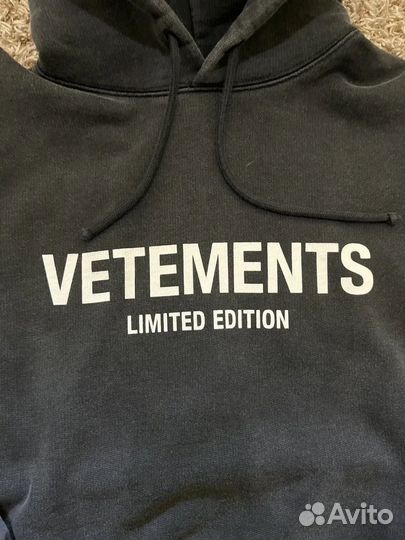 Vetements limited edition худи