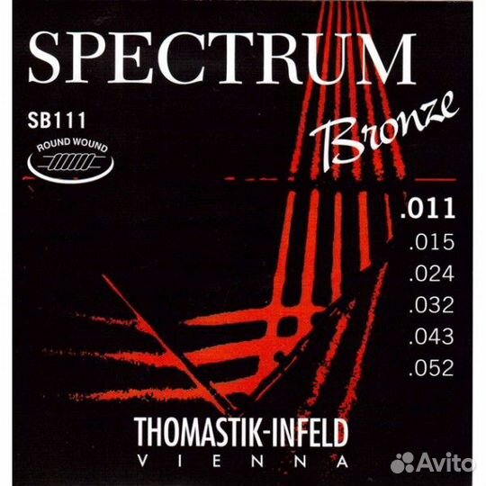 Струны для акустической гитары Thomastik SB111