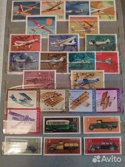 Марки почтовые разных стран мира