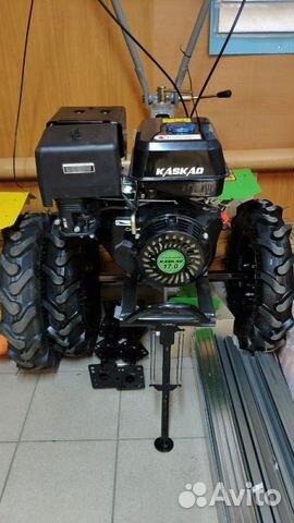 Мотоблок тяжелый с вом Каскад 17 л.с