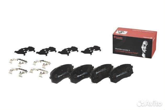 Колодки тормозные дисковые передн. hyundai kona (O